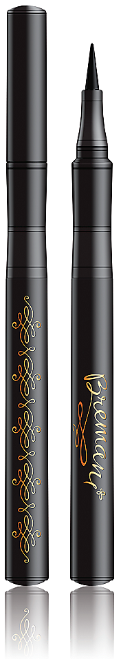 Подводка-фломастер для глаз - Черный бархат